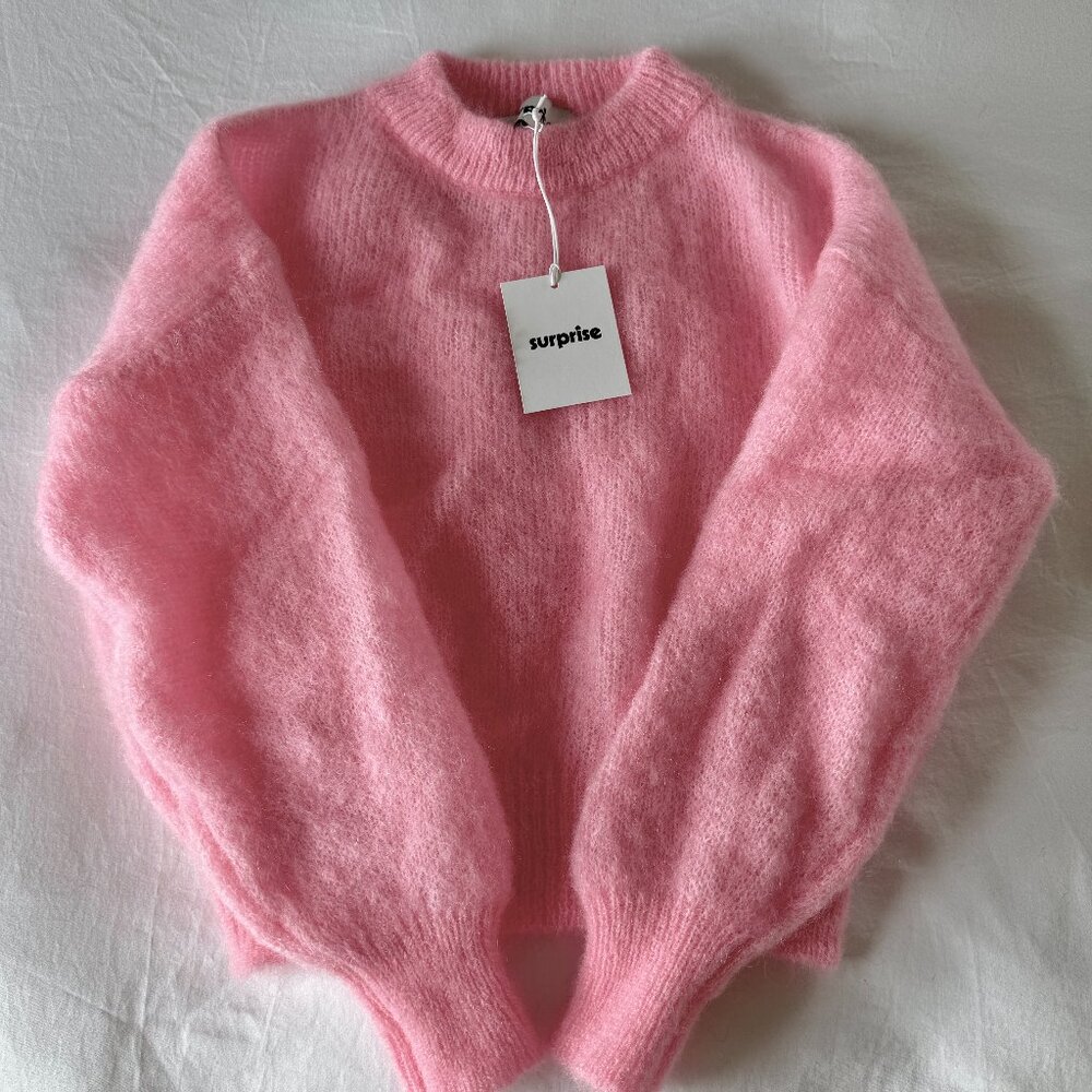 NWT: Surprise Paris, Jane Mohair Sweater in pink